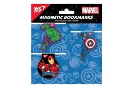 Закладки магнітні YES Marvel.Avengers 3шт