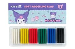 Пластилін KITE восковий, 6 кольорів, 120 г. HK