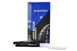 Маркер Centropen 2686 білий 1.2мм