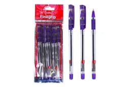 Ручка кулькова фіолетова Cello Finegrip SKU 5PC/OPP  0,7мм