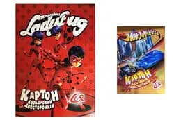 КАРТОН КОЛЬОРОВИЙ  POLLY 8арк двосторонній (20шт.)
