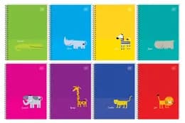 Блокнот на пружині 239365 B&B KIDSА6 80 аркушів