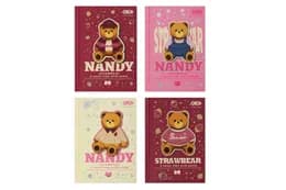 Блокнот Zibi 12721-28/13/10/18 BEAR TOY А6, 64 арк., клітинка KIDS Line