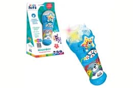 Мікрофон музичний KH16/003 на батарейках, пісні, мелодії 6,7*17*6,7см, в коробці 14x25,5x8,3см Kids Hits