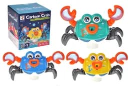 Краб танцюючий ZR222 на батарейках, в коробці р.12,2x12,2x13,7 см YG Toys