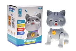 Кіт музичний  PL-724-14  українська мова, музика, пісня, у коробці 13*9,7*17см