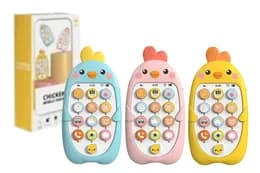 Телефончик 218 3 кольори мікс,  коробка 7,7*3,3*13,3 см