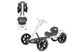 Електромобіль GO KART F1 white з пультом, EVA-колеса, 390 Вт Maraton