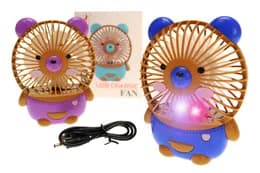 Вентилятор електро, акумулятор, USB кабель, W1606 (A11-13) в коробці