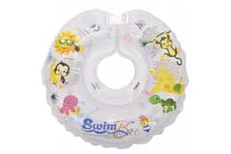 Круг для купання SwimBee прозорий 300019