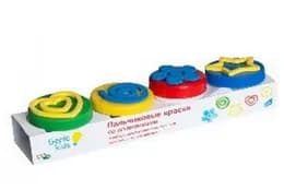 Набір "Пальчикові фарби зі штампиками" FP01 GenioKids