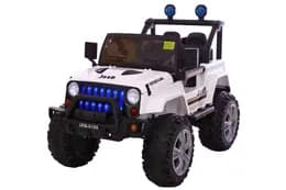 Електромобіль T-7843 EVA WHITE джип на Bluetooth 2.4G Р / У 12V7AH мотор 2 * 15W з MP3 118 * 69 * 79