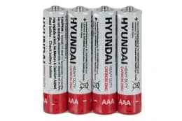 Батарейка Hyundai R03 AAA Shrink 4 heavy 4 шт1