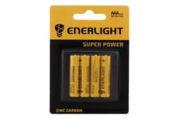 Батарейки ENERLIGHT Super Power (AAА МІНІ-ПАЛЬЧИК) (БЛІСТЕР) 4 шт.