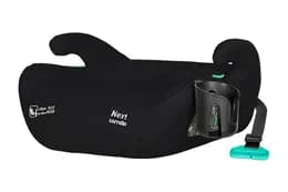 Автокрісло-бустер CARRELLO Next CRL-15811 Midnight Black i-Size ISOFIX 125-150см+напр.рем, підскл