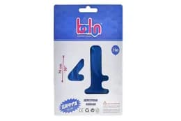 Фольгована кулька 16742 цифра "4" royal blue сатин 30" (76 см) 1 шт Balun