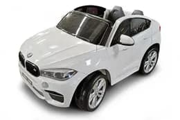 Електромобіль "BMW X6M" (з пультом, 2 сидіння, амортизатори, USB\MP312V10AH*1) JJ2168R/C-12V р.143*100*86см