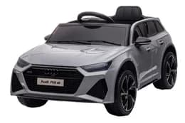 Електромобіль  Audi RS6 BRD-2118 сірий, шкіряні сидіння, колеса EVA, MP3, Р/К, 12В*7АH, 2*25W