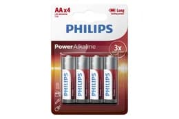Батарейки PHILIPS PowerLife alkalin  LR06 4 шт. блістер