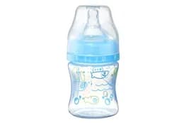 Пляшка антиколікова з широким отвором (Блакитний) 120 мл. (0+) "BabyOno"