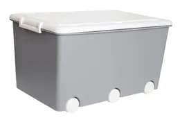 Контейнер з кришкою середній (48*32*25см) (сірий) PW-002-106 TEGA