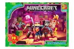 Пазли 70 ел. ТМ "G-Toys" із серії "Minecraft" (Майнкрафт) MC789