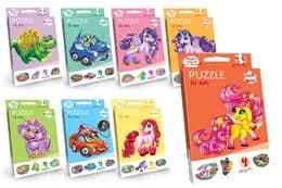 Розвиваючі пазли для малюків "Puzzle For Kids (для малюків)" PFK-05,06,07,08,09...12 DANKO