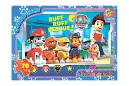 Пазли 70 ел. ТМ "G-Toys" із серії "Paw Patrol" ( Щенячий патруль) PW0857