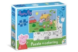 Пазл "Peppa Pig" 60ел. 2в1 "Ігри у садочку" 200119 DoDo
