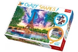 Пазли - 600 елм. - 11115 "Crazy Shapes. Небо над Парижем" Trefl