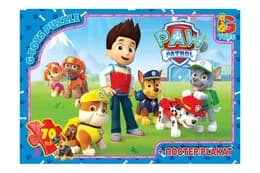 Пазли 70 ел. ТМ "G-Toys" із серії "Paw Patrol" (Цуценячий патруль) PW0813