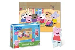 Пазл "Peppa Pig" 60ел. з фігуркою "День рукоділля" 200123 DoDo