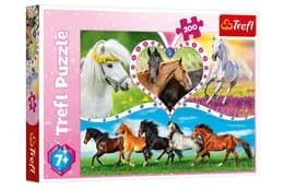 Пазли - 200 елм. - 13248 "Гарні коники", Trefl