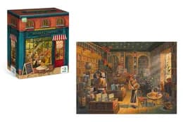 Пазли 300 елм. "Крамниці: Книжковий магазин" 300602 DoDo