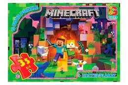 Пазли 35 ел. ТМ "G-Toys" із серії "Minecraft" (Майнкрафт) MC787