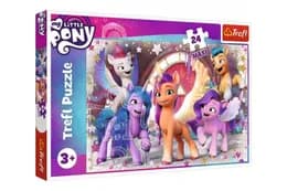 Пазли - 24 елм. MАХІ - 14338 "Радість поні", Хасбро, My Little Pony, Trefl