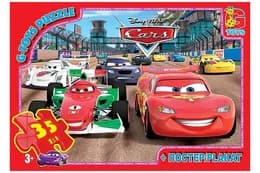 Пазли із серії "Тачки" Z10215 35 ел. розмір полотна 21х30см G-Toys