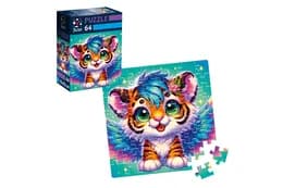 Пазли De.tail. Крилате тигреня. 64 деталі DT1234-02 (укр) Vladi Toys