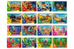 Пазли - 60 елм. - Mx60-12-01,02,03,04...16 Maxi серія 12 DANKO