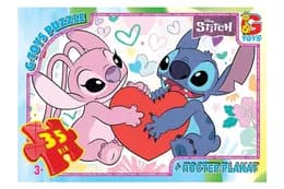 Пазли із серії SC612 "Stitch" 35 елементів G-Toys