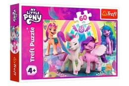 Пазли - 60 елм. - 17390 "My Little Pony: У світі дружби" Trefl