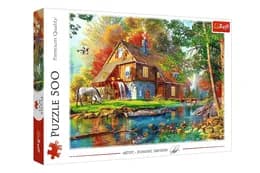 Пазли - 500 елм. - 37484 "Будинок біля річки", Trefl