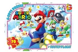 Пазли 70 ел. ТМ "G-Toys" із серії "Маріо" MAR04