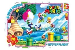 Пазли 70 ел. ТМ "G-Toys" із серії "Маріо" MAR06
