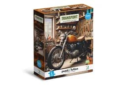 Пазли - 150 елм. - "Транспорт. Мотоциклетний гараж" 300651 DoDo