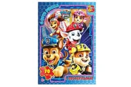 Пазли 70 ел. ТМ "G-Toys" із серії "Paw Patrol" (Щенячий патруль) PW0869