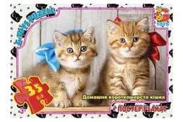 Пазли 35 ел. ТМ "G-Toys" із серії "Домашні улюбленці", AN144