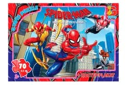 Пазли 70 ел. ТМ "G-Toys" із серії "Людина-павук" SM903