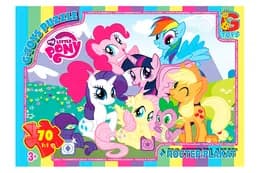 Пазли 70 ел. ТМ "G-Toys" із серії "My little Pony" (Моя маленька поні) MLP028