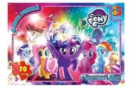 Пазли 70 ел. ТМ "G-Toys" із серії "My little Pony" (Моя маленька поні) MLP030